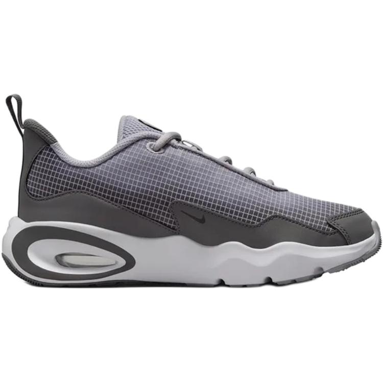 Кроссовки Air Max Nova с износостойким низким верхом для детей и подростков Nike, черный/серый — фото 2