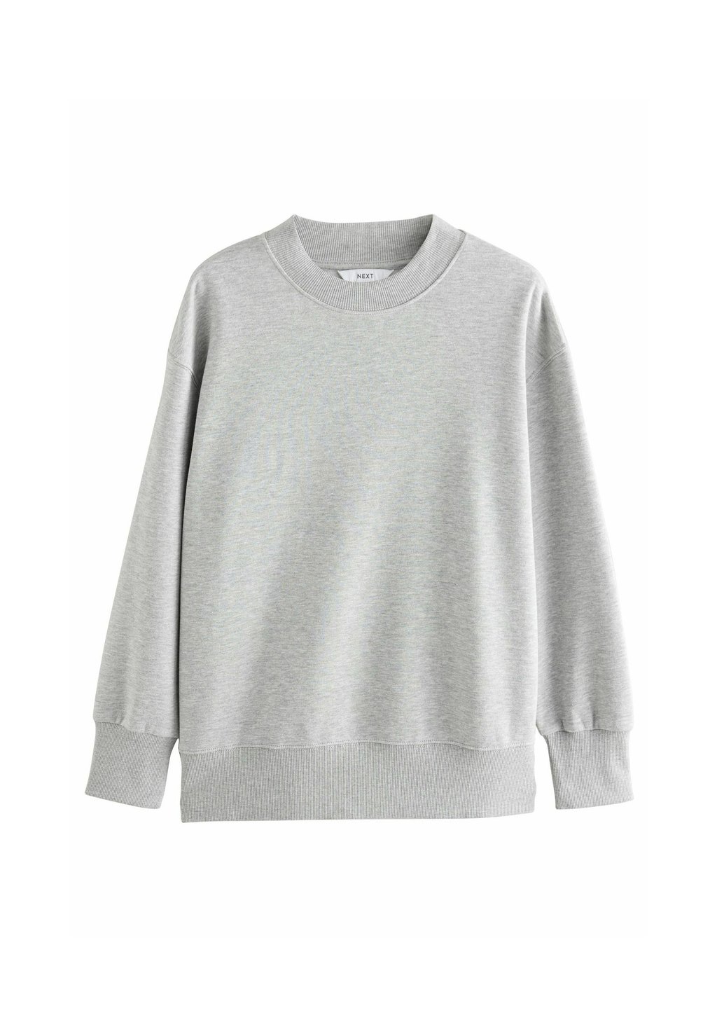 

Толстовка REGULAR FIT - HEAVY BRUSHED LONGLINE CREW NECK Next, серый