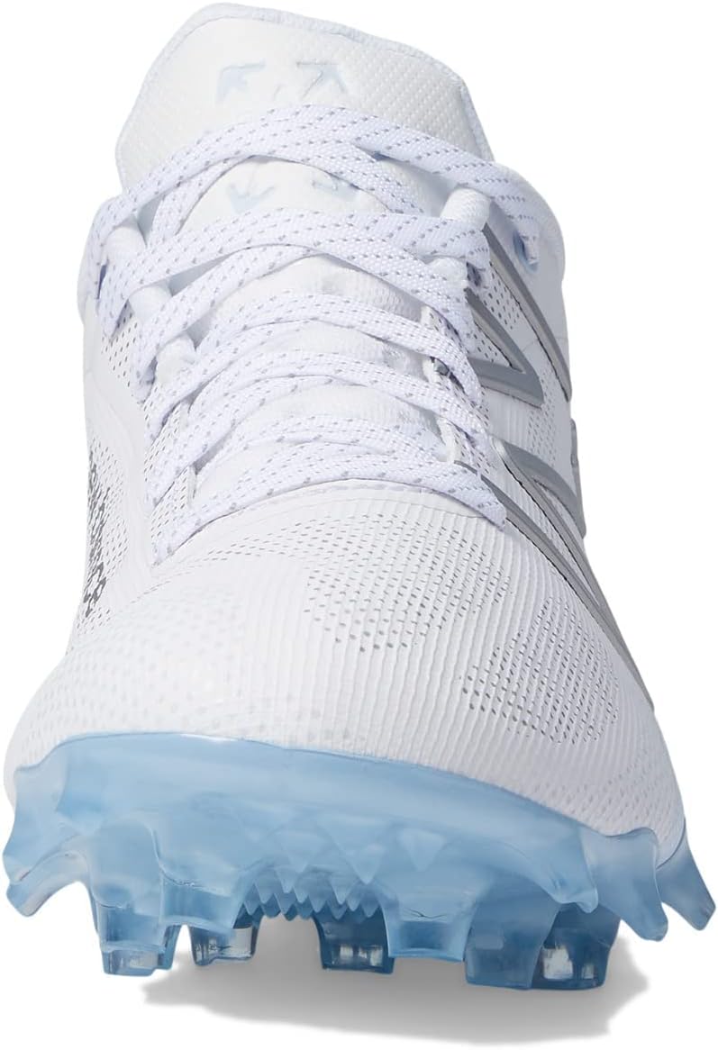Бутсы New Balance Mens Freezelx V5, White/Black/Polar Blue — фото 3