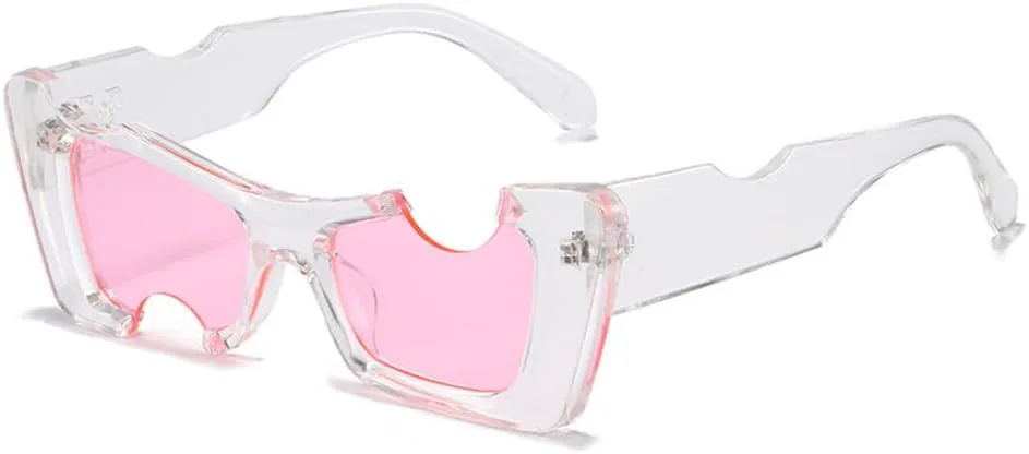 

Винтажные маленькие солнцезащитные очки «кошачий глаз» для женщин, модные солнцезащитные очки в стиле хип-хоп для мужчин, панк-очки, белые очки MTZJH, D7