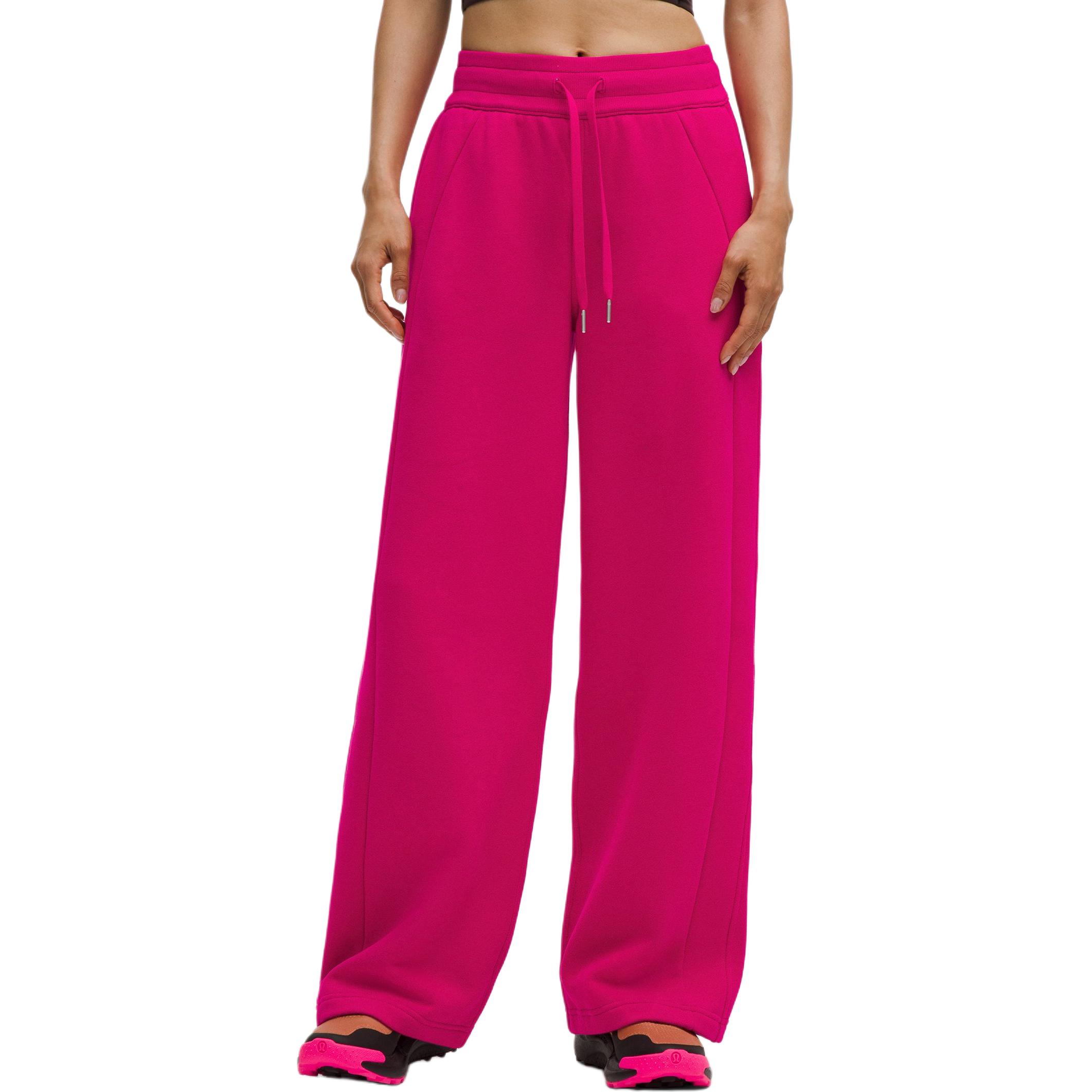 

Женские повседневные брюки Scuba Series Lululemon, goddess розовый/clys