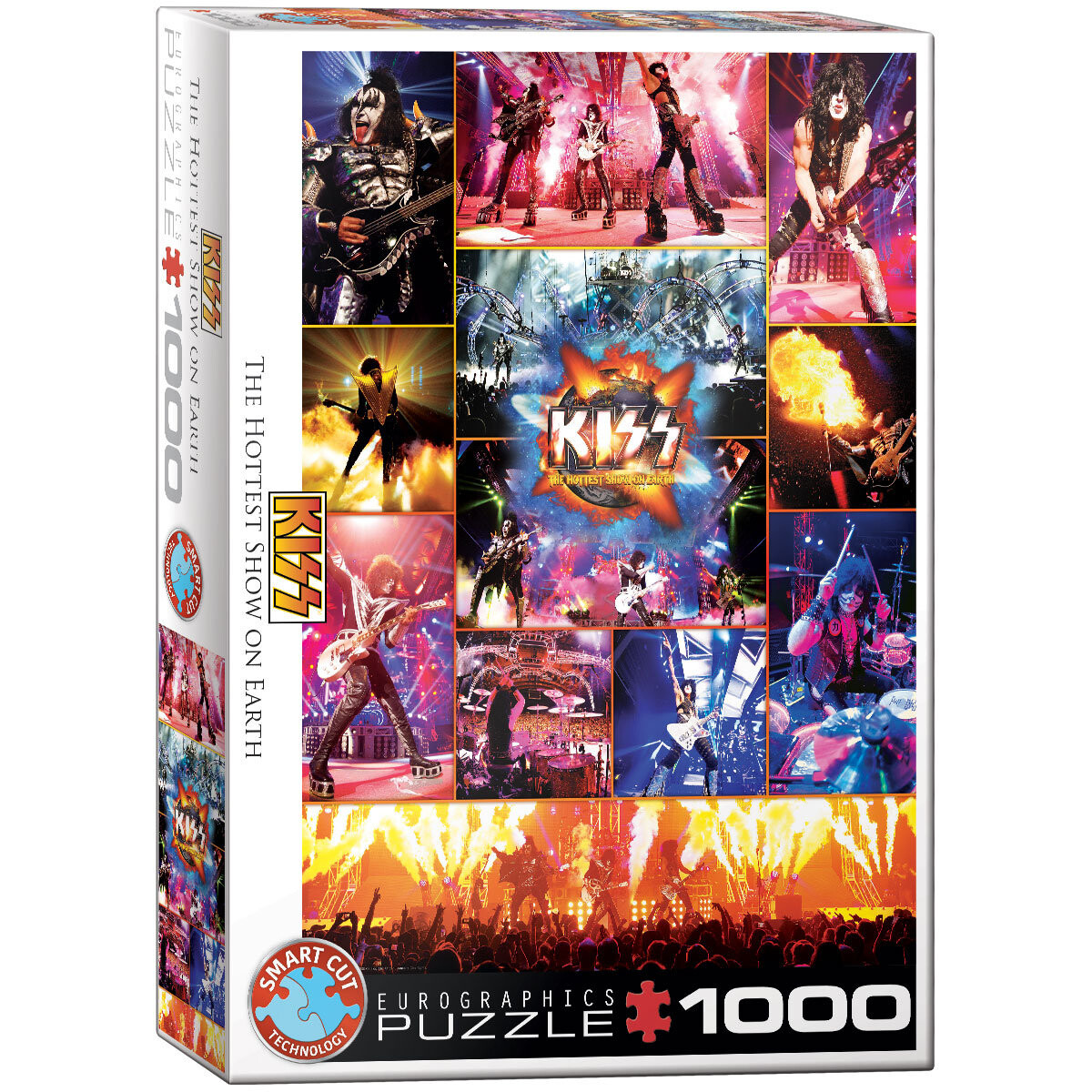 

Еврографика, пазл Kiss The Hotest Show On Earth, 1000 шт. EuroGraphics