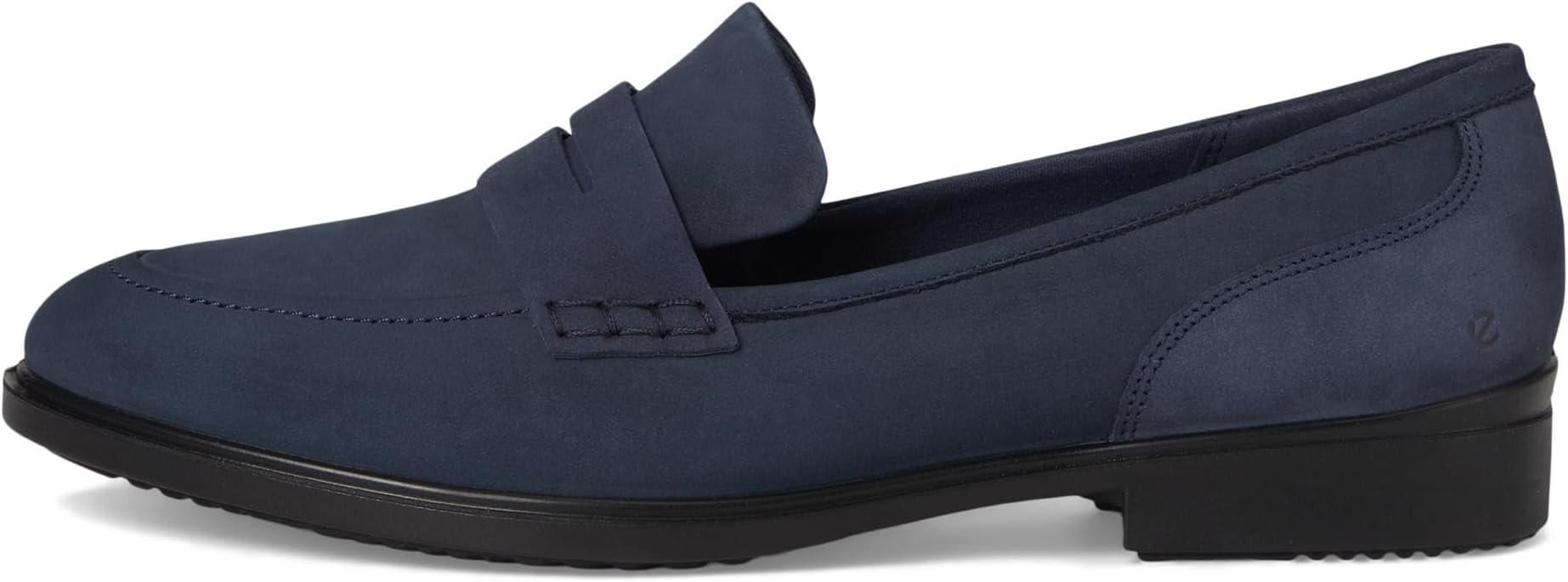 Лоферы ECCO Dress Classic 15 Penny Loafer, цвет Marine Nubuck — фото 4