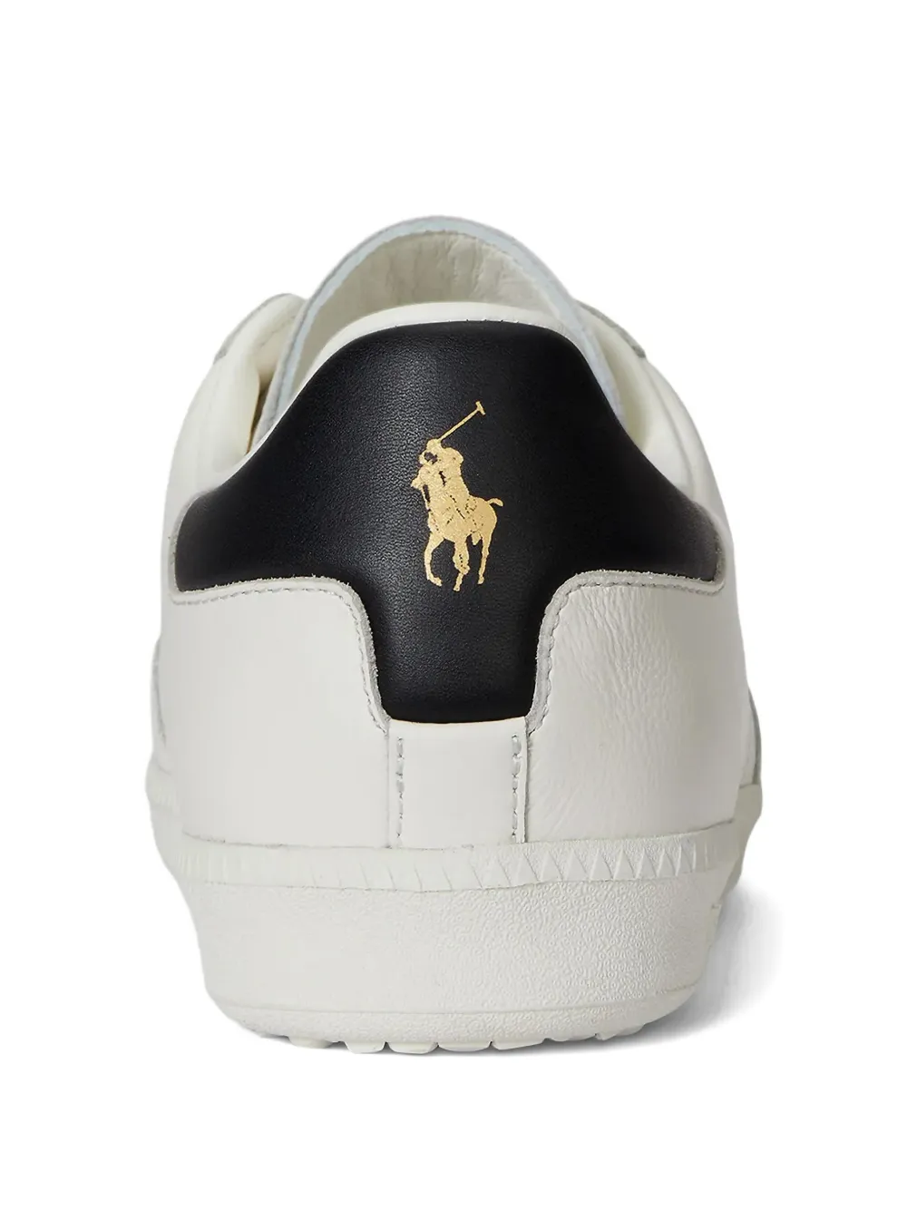 Кроссовки с замшевыми вставками Polo Ralph Lauren, белый — фото 3