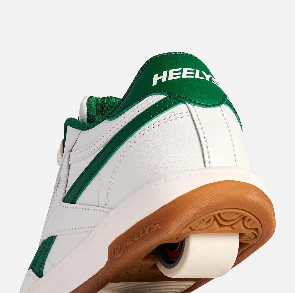 Кроссовки с колесиками Heelys Club C, Cream/Green — фото 4
