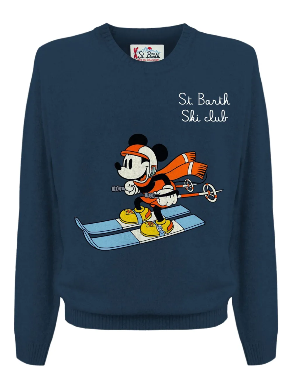 

Толстовка Mickey-Skier Mc2 Saint Barth Kids, синий