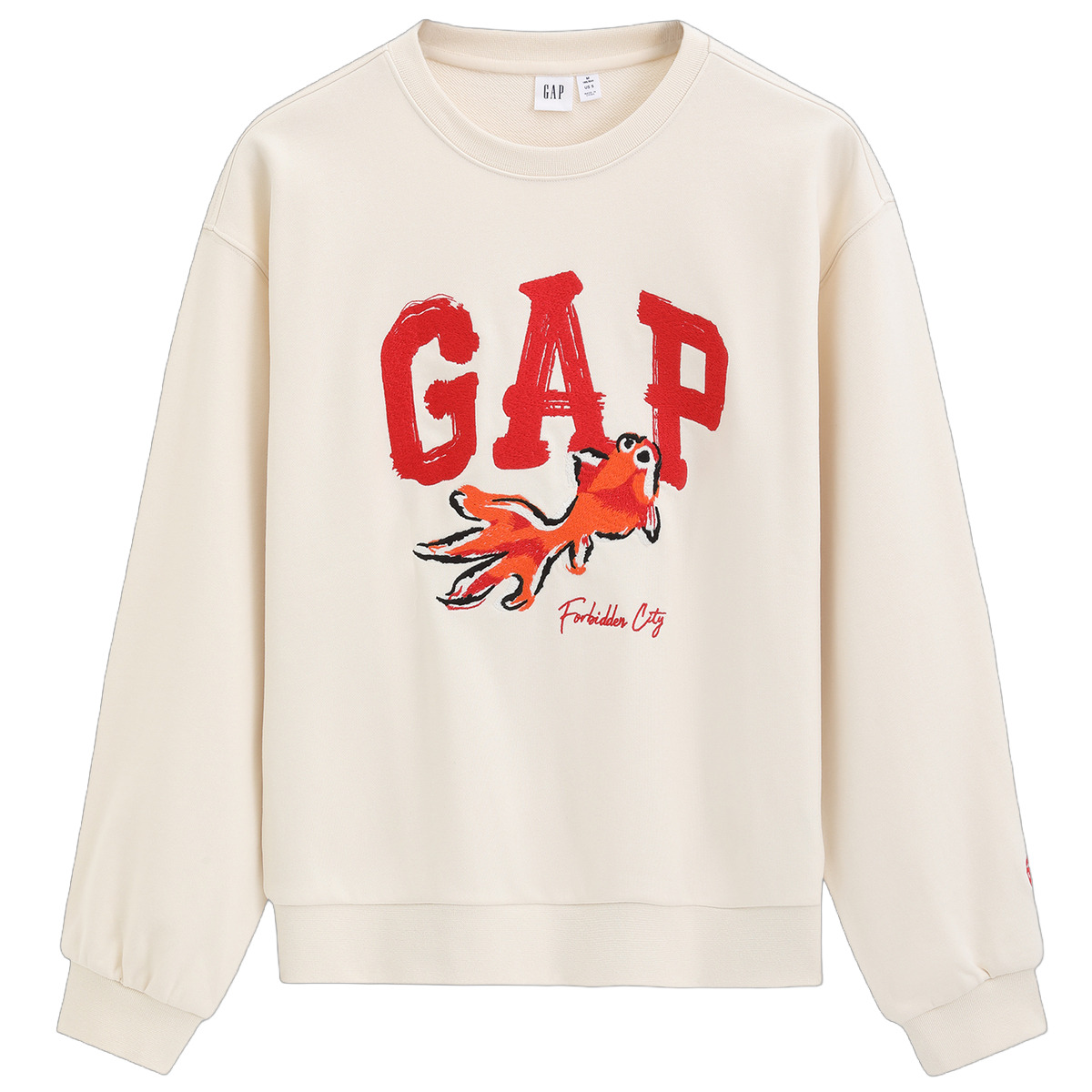 

GUGONGLIANMINGKUAN свитшот женский GAP, слоновая кость