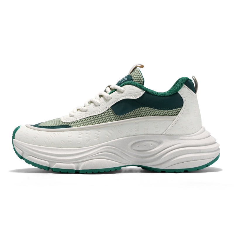 

Grumpy ram Дышащие легкие массивные низкие кроссовки для увеличения роста мужские бежевый хаки, цвет Beige Khaki