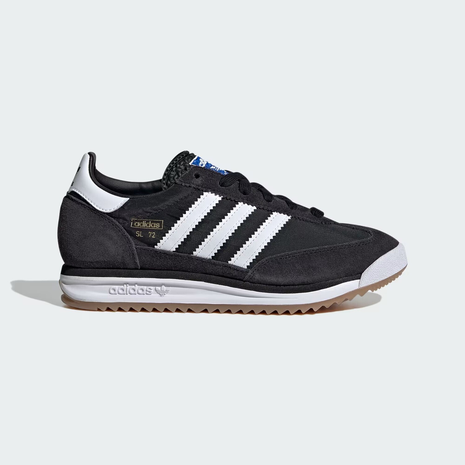

Кроссовки SL 72 RS детские Adidas, цвет Core Black/Cloud White/Blue