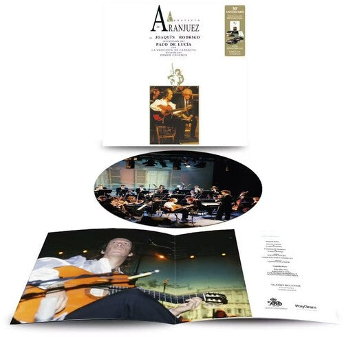 

Виниловая пластинка De Lucia, Paco: Concierto De Aranjuez - 30th Anniversary - Picture Disc