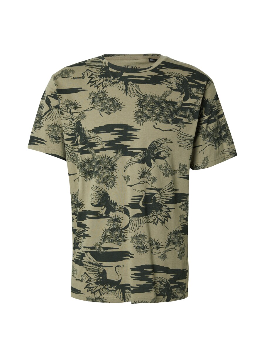 

Рубашка Superdry Essential, цвет Khaki/Fir