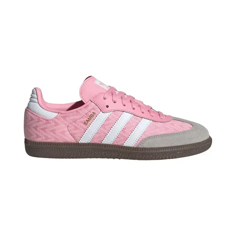 Кеды Adidas Samba OG Big Kid, розовый
