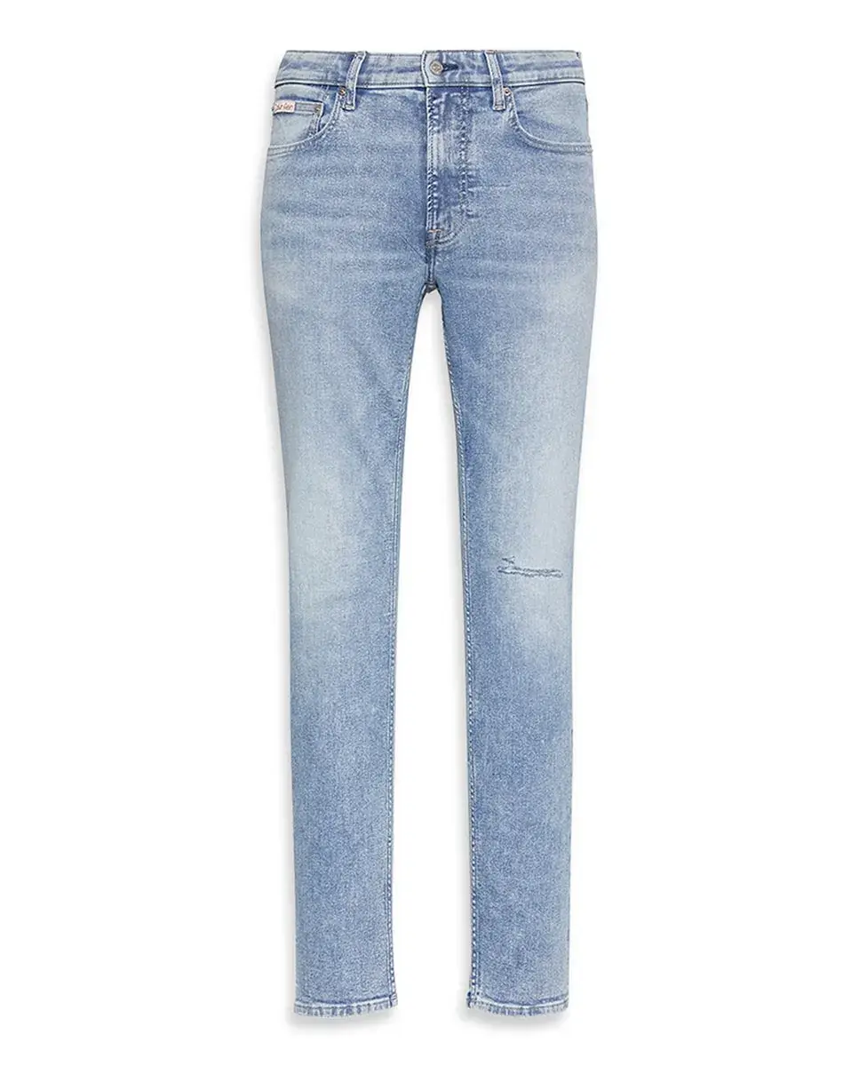 

Мужские джинсы скинни Calvin Klein Jeans, светло-голубой