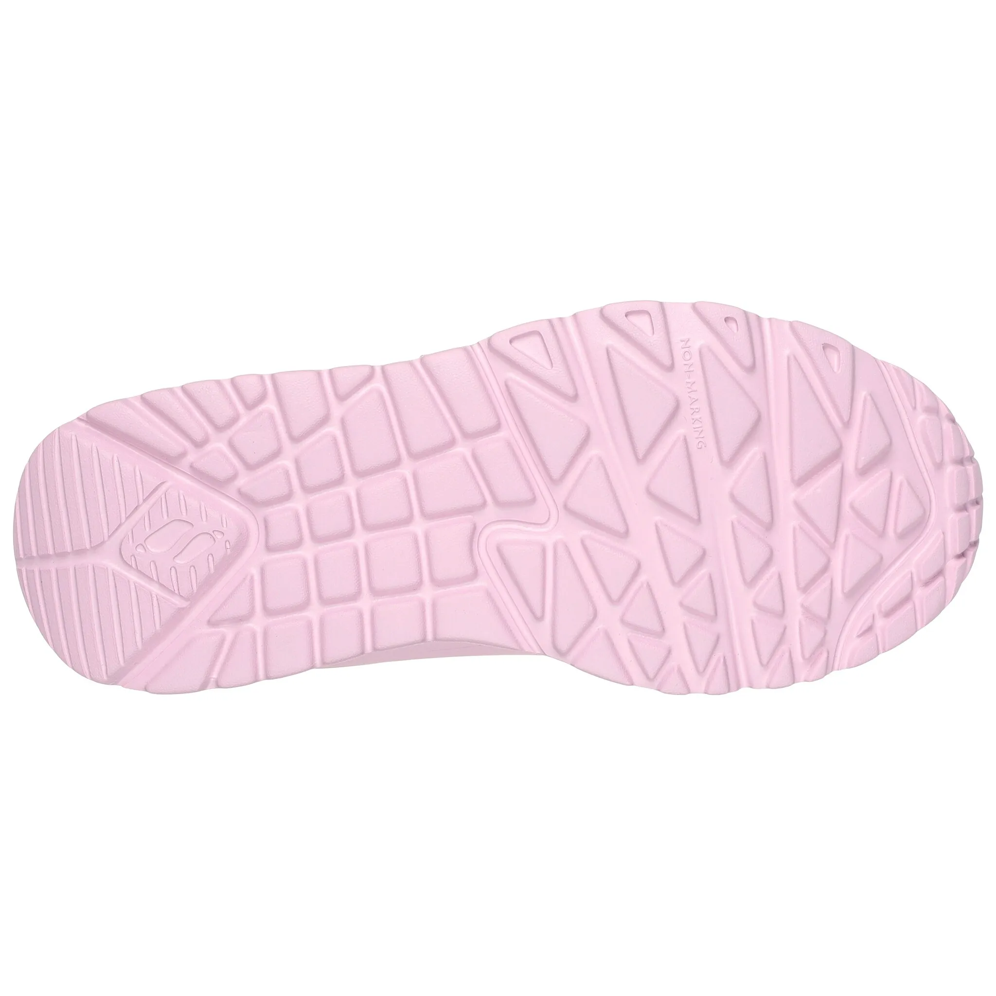 Кроссовки Skechers «UNO LITE», кроссовки на платформе, массивные кроссовки, кроссовки на танкетке с крутой подошвой, светло-розовый — фото 2