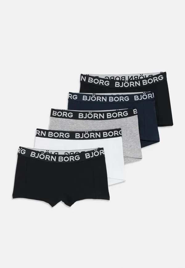 Трусы 5 шт Björn Borg, черный/белый/серый