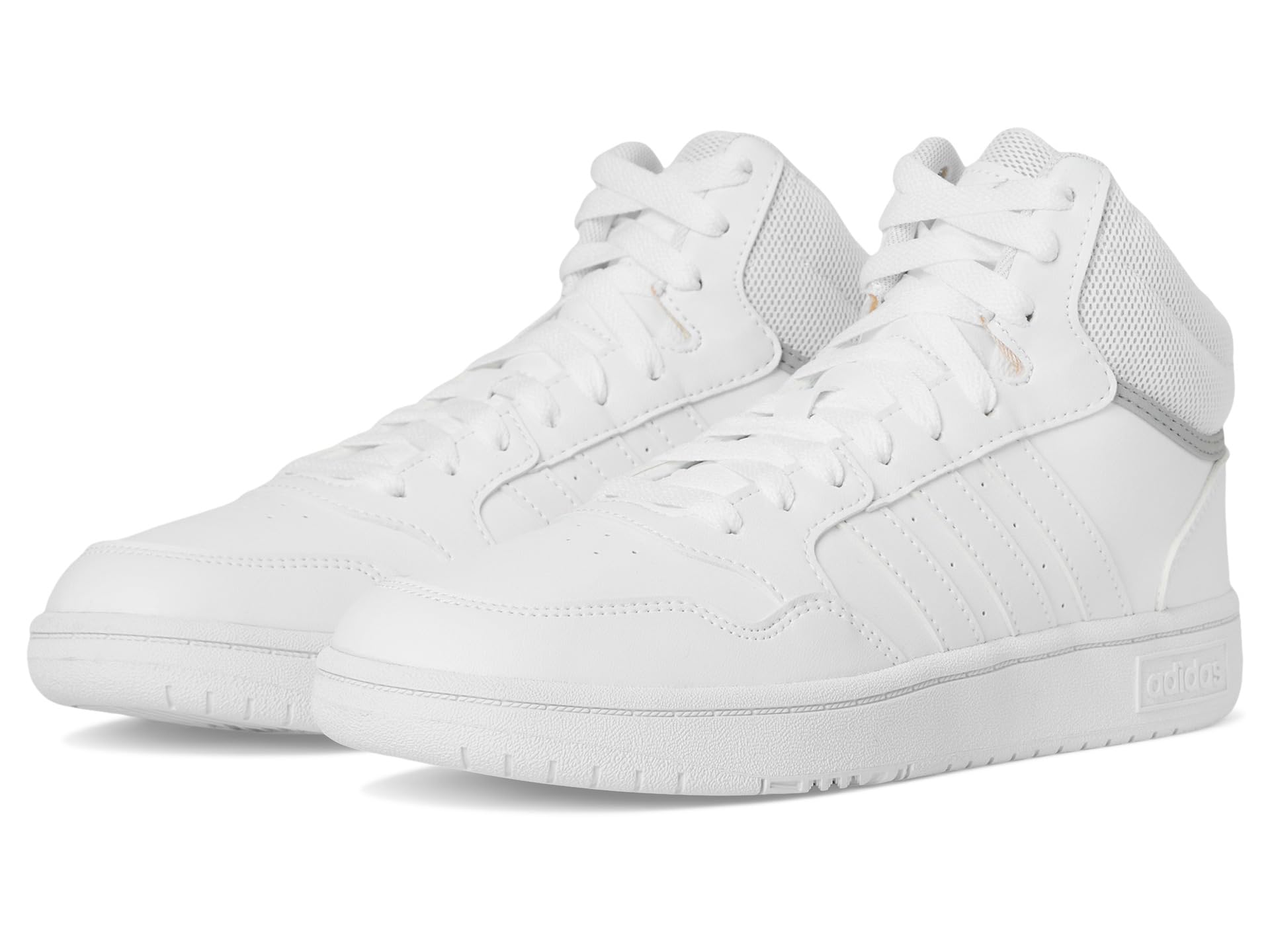 

Кроссовки adidas Kids Hoops Mid 3.0, цвет White/White/Grey Two