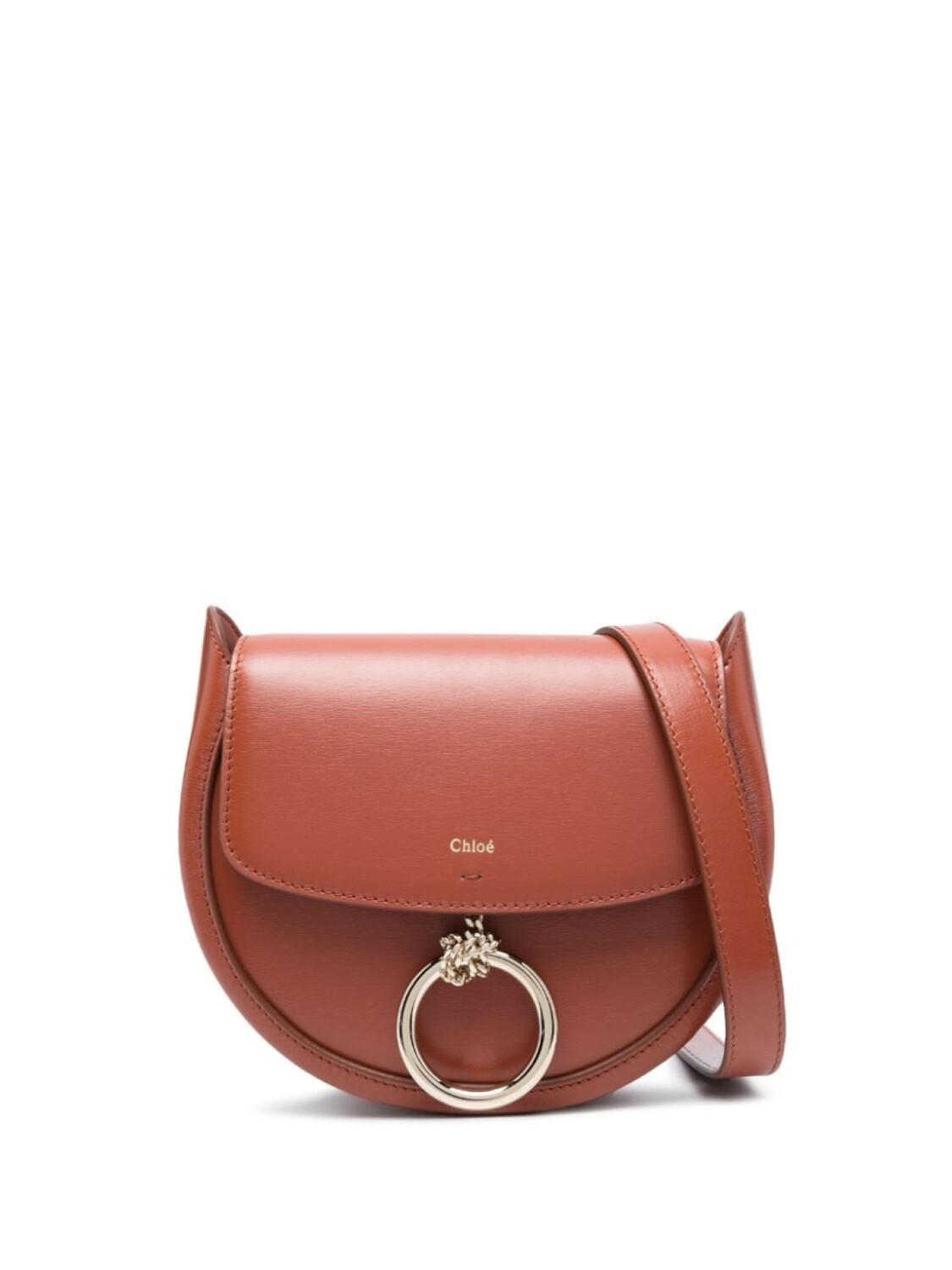 

Chloé маленькая сумка через плечо Arlene, коричневый