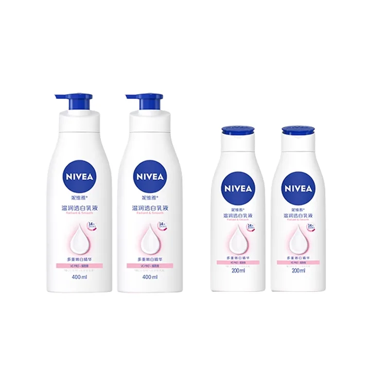 NIVEA Увлажняющий прозрачный лосьон для тела теплый и гладкий 400 мл + 200 мл, 400ml+200ml — фото 4