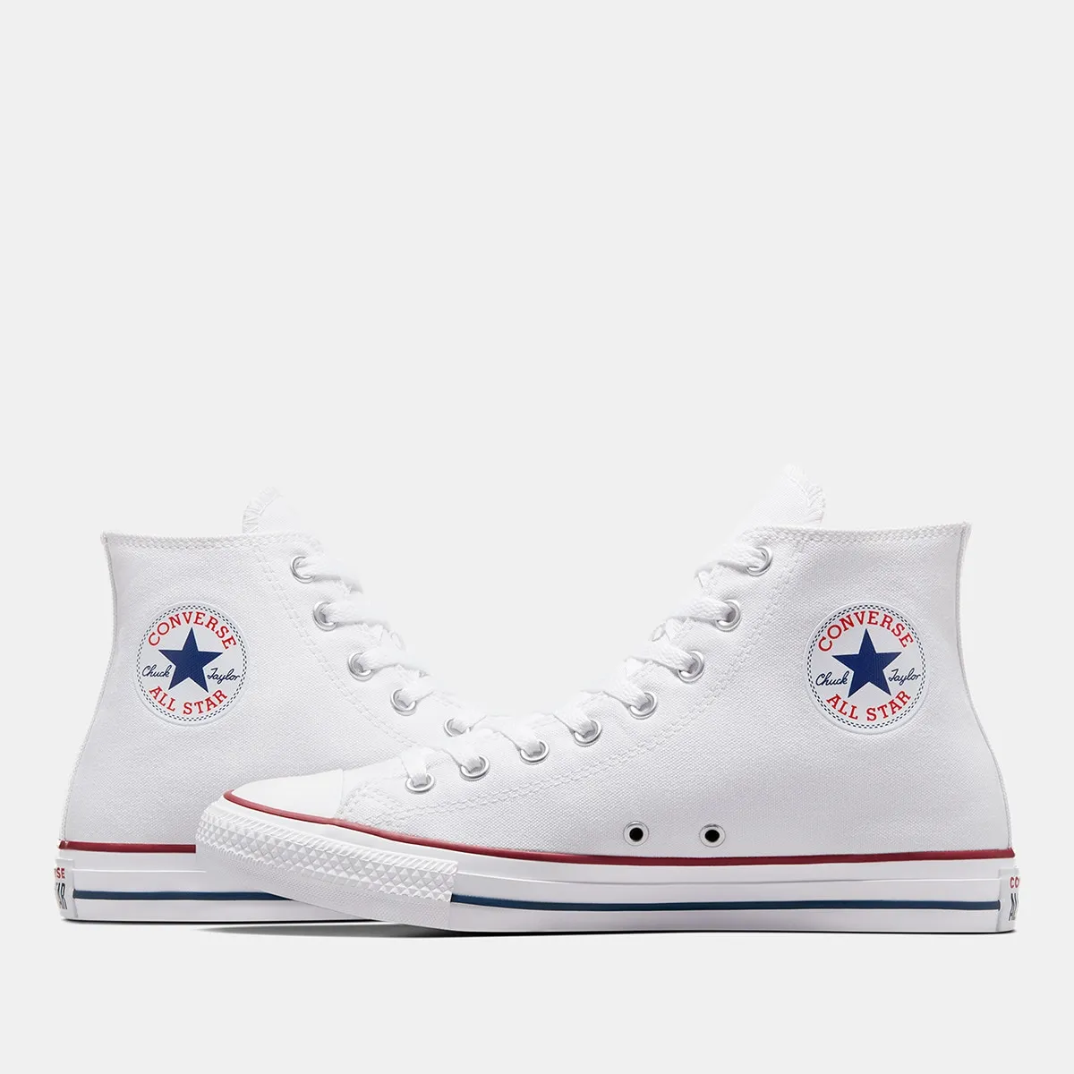 Повседневные кеды унисекс Chuck Taylor All Star высокие парусиновые Converse, белый — фото 3