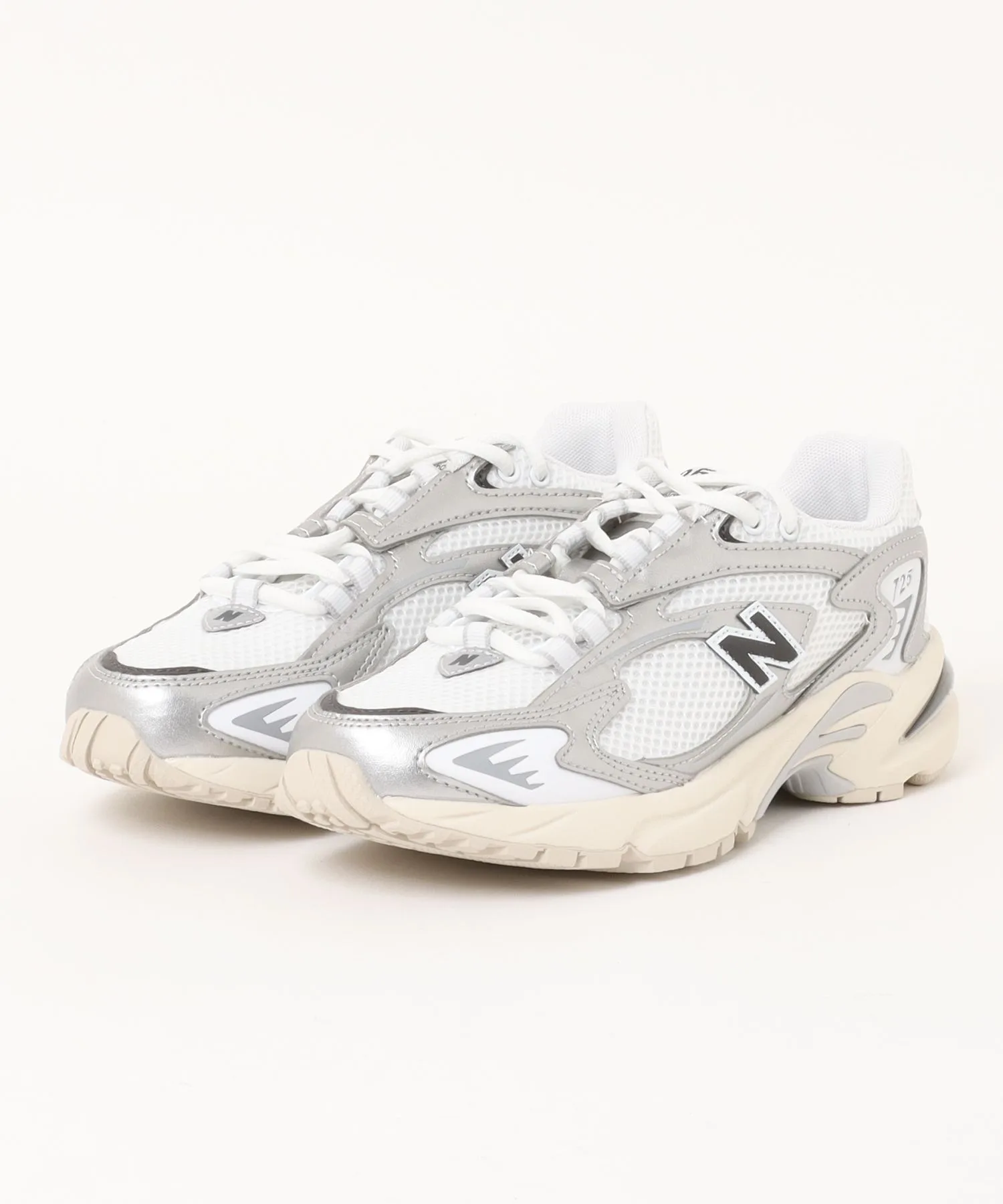 Мужские кроссовки из искусственной кожи и сетки New Balance ML725CG белые