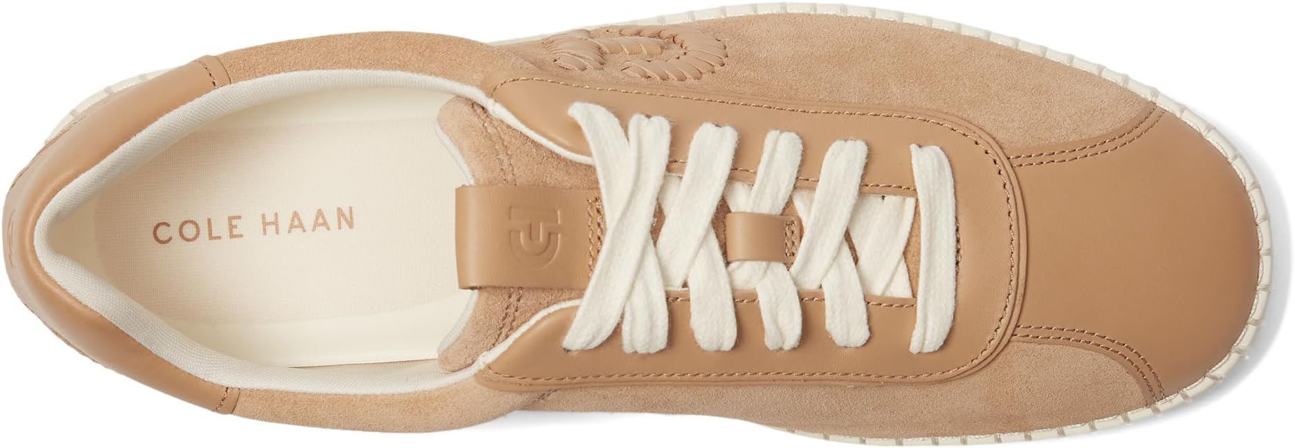 Кроссовки Cole Haan Grandpro Acelia Sneakers, Tuscan Sand Suede/Tuscan Sand — фото 2
