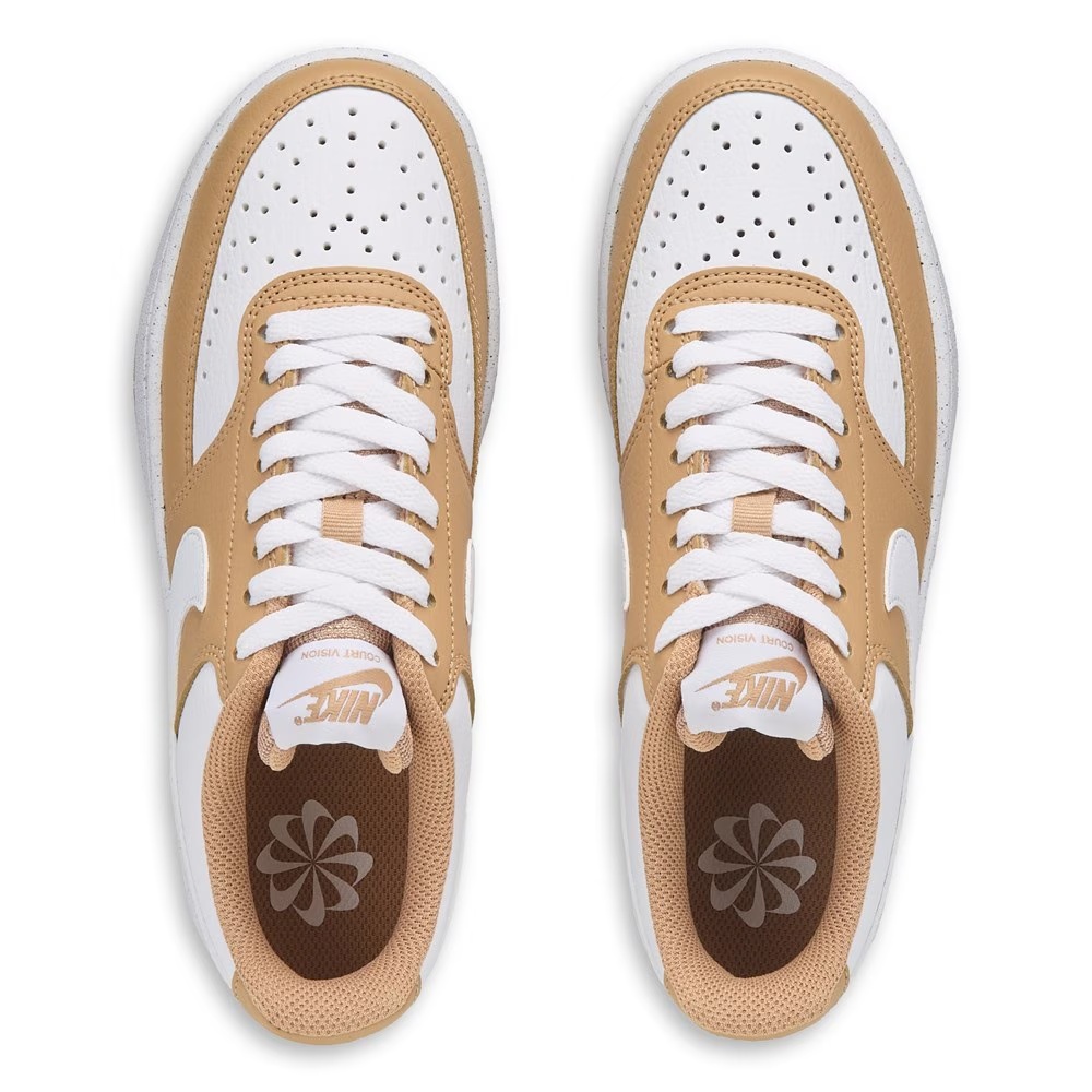 Кроссовки Court Vision Low Nike, hemp/white — фото 4