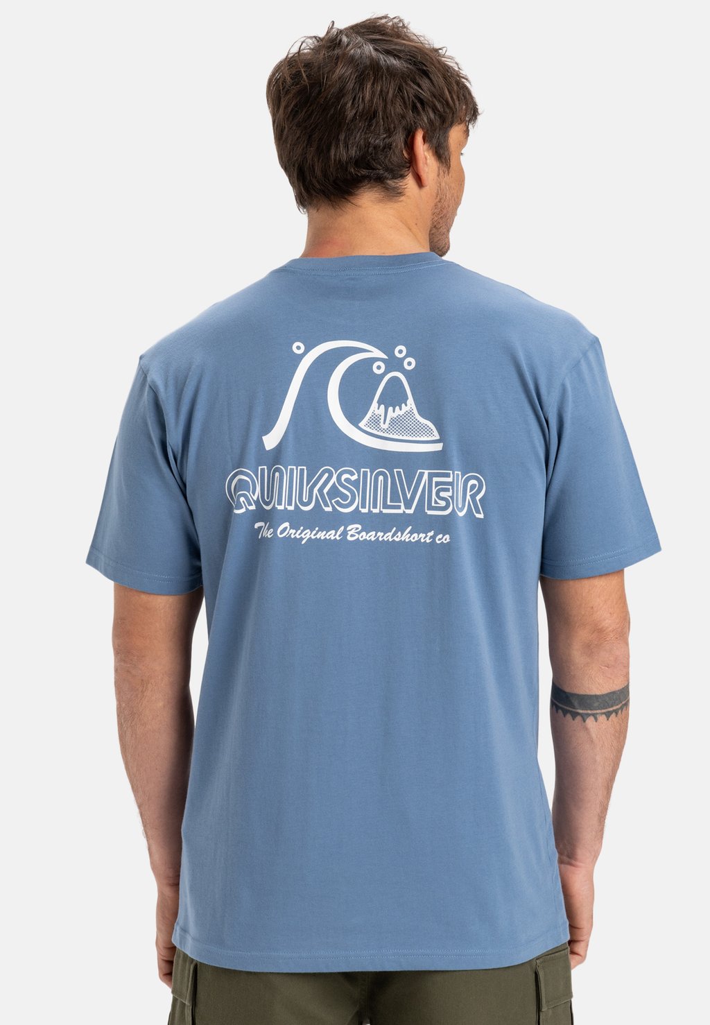 

Футболка с принтом EVO ORIGINAL Quiksilver, синий