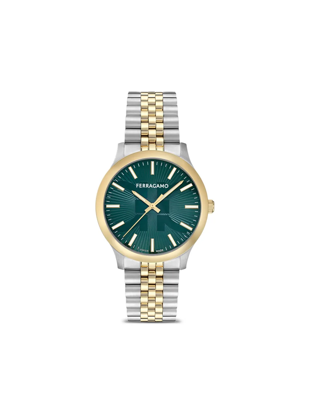 

Наручные часы 40 мм Ferragamo, серебряный