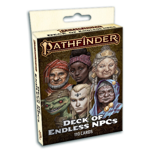 

Книга Pathfinder Deck Of Endless Npcs Paizo Publishing