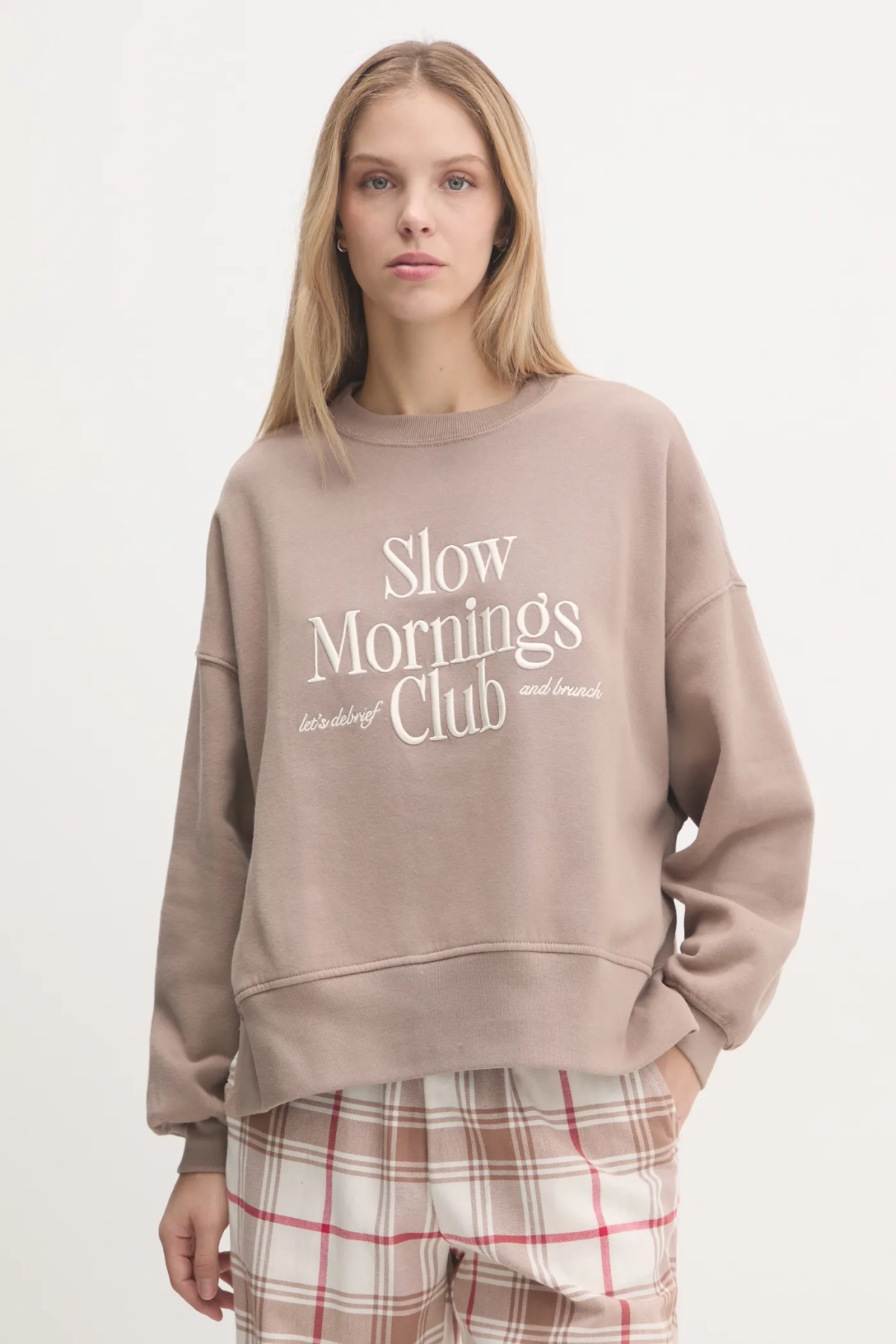 

Толстовка для отдыха Abercrombie & Fitch, бежевый