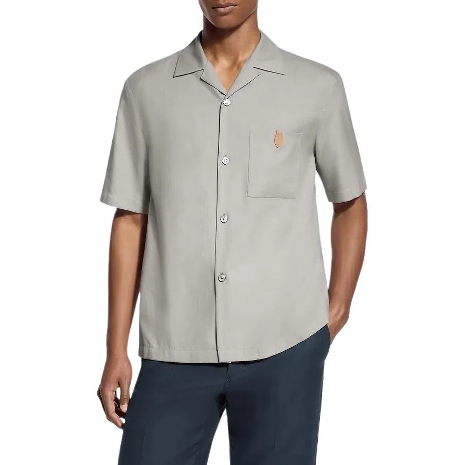 Рубашка Trunk SS26 Men's LOUIS VUITTON, Gray — фото 3