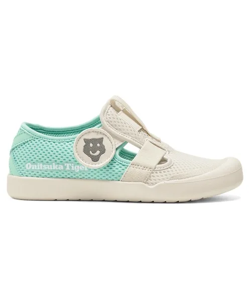 Детские сандалии с защитным носком и меш-верх MEXICO 66 KIDS SANDAL Onitsuka Tiger коричневые