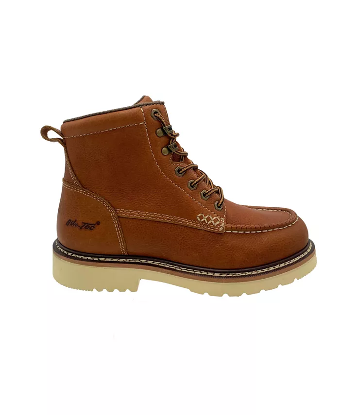Мужские ботинки Apex 6" SR Moc-Toe с композитным защитным носком AdTec, коричневый — фото 2