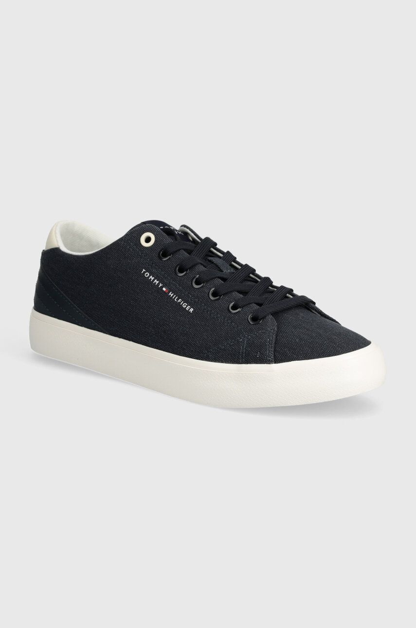 

Кроссовки Tommy Hilfiger TH HI VULC LOW SUMMER CVS, темно-синий