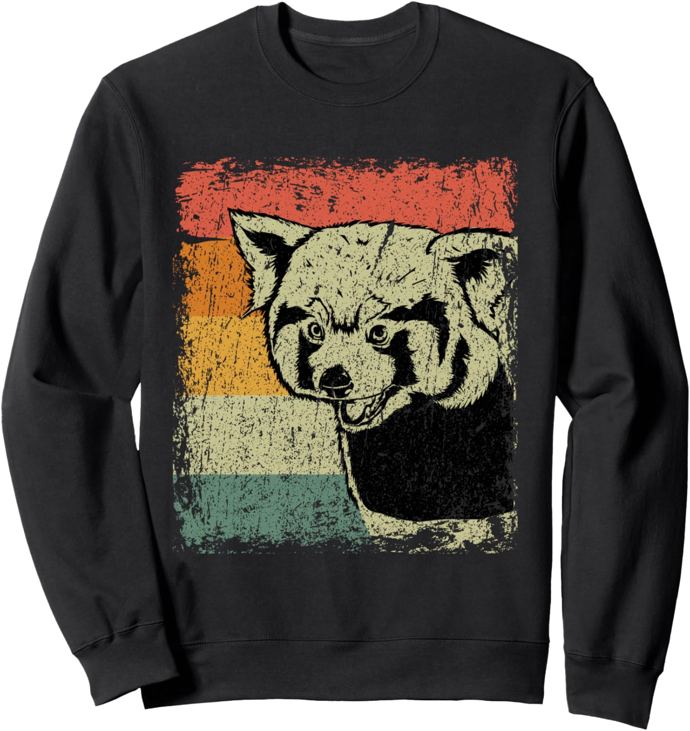 

Ретро-подарок с пандой: винтажная толстовка с красной пандой Vintage Red Panda Gift Ideas, Красный, Ретро-подарок с пандой: винтажная толстовка с красной пандой Vintage Red Panda Gift Ideas