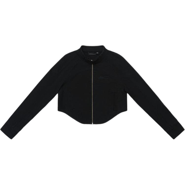 

ANTA Куртка женская Black Stand Collar Moderate Others