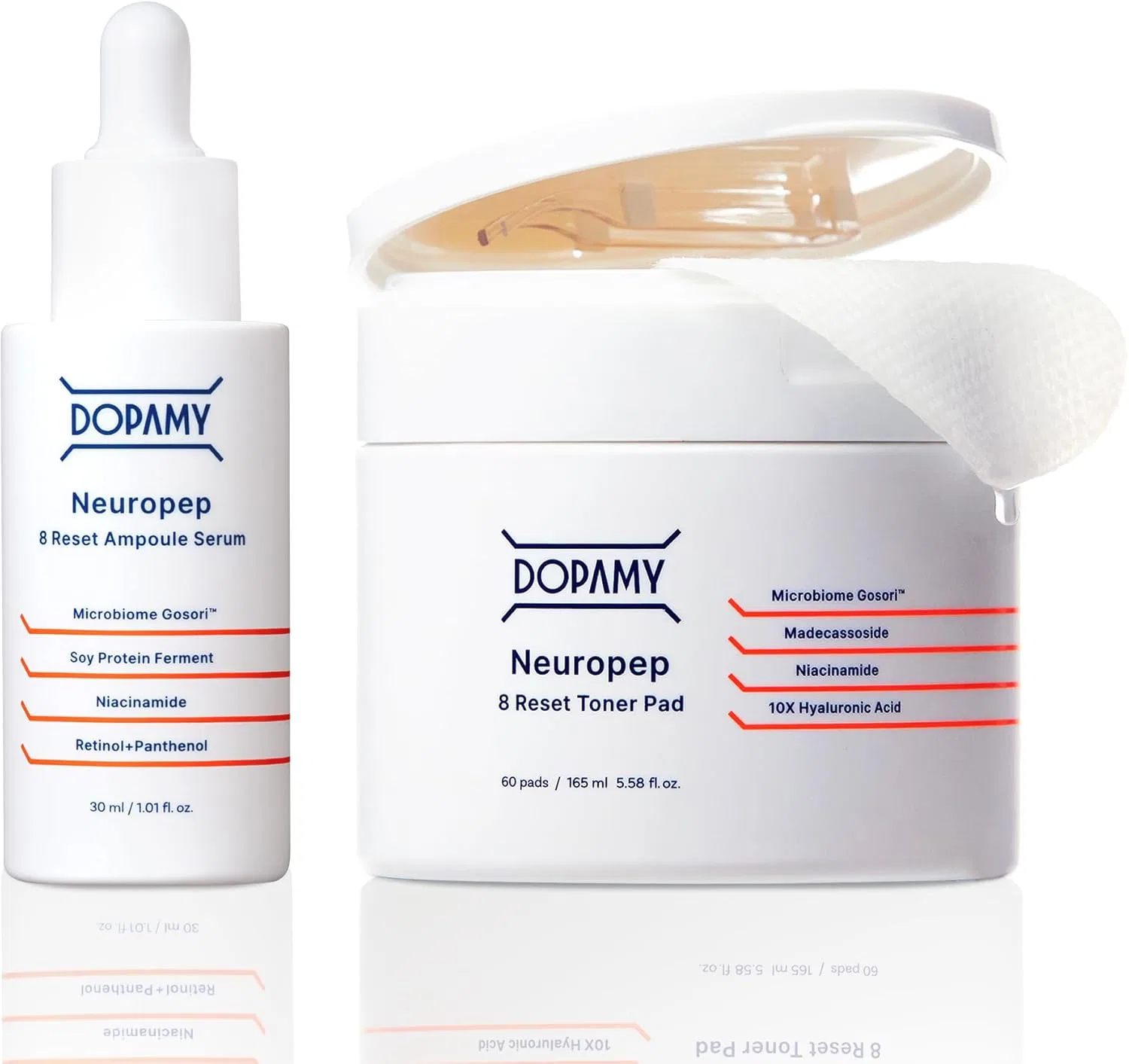Тоник Dopamy — Neuropep 8R Ample Serum Toner Pad, Допами, 30 мл