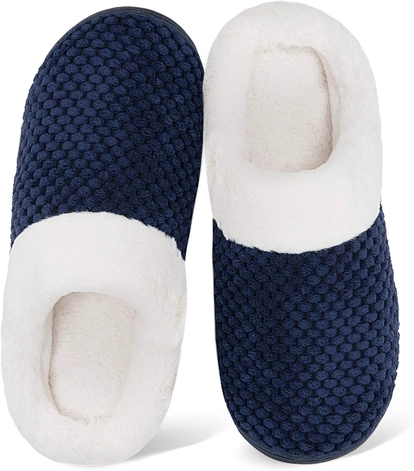Женские домашние тапочки WateLves Comfort с эффектом памяти, мягкой подкладкой, для дома и улицы, синий