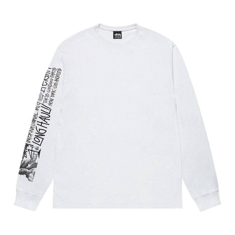 

Футболка Stussy Long Haul Long-Sleeve Tee, White
