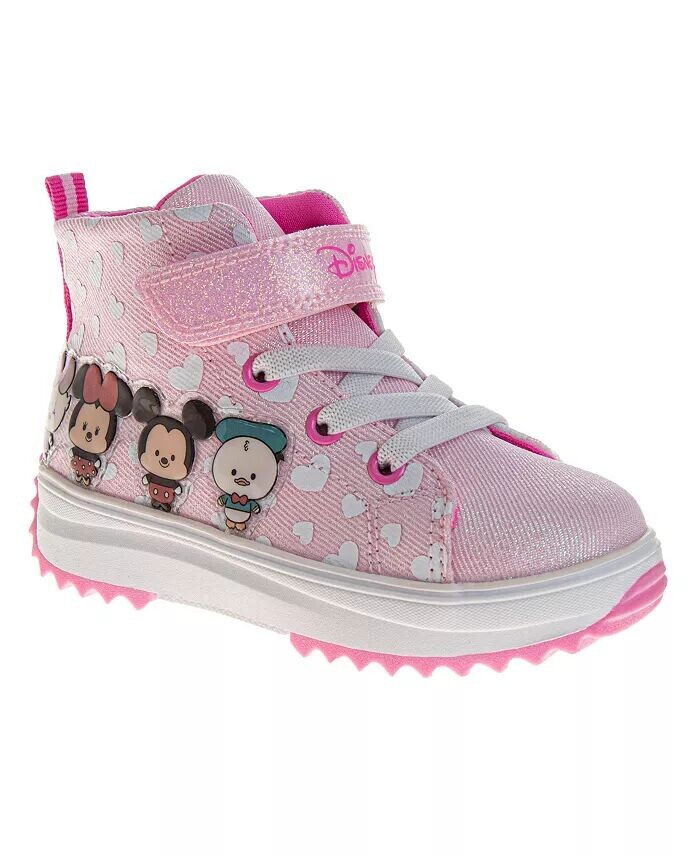 

Кроссовки Minnie Mouse High Top на платформе для малышей и малышей Disney