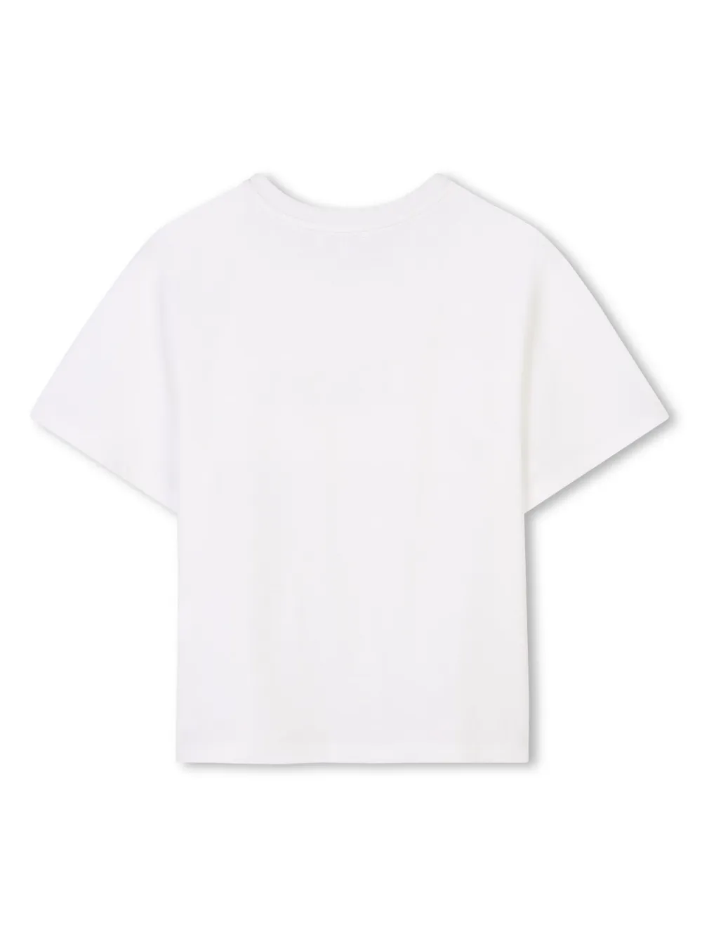 Футболка из органического хлопка Chloé Kids, белый — фото 2