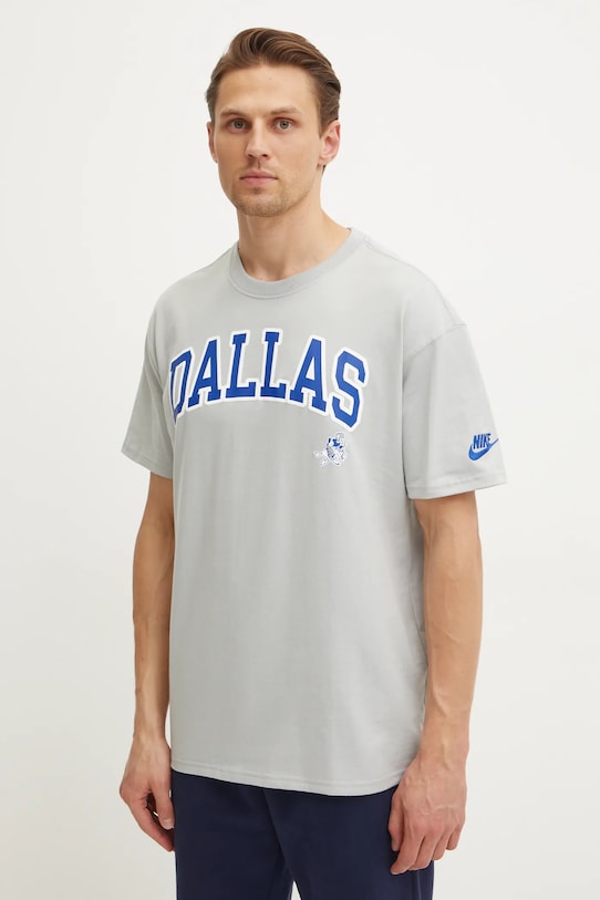 

Хлопковая футболка Dallas Cowboys Nike, серый