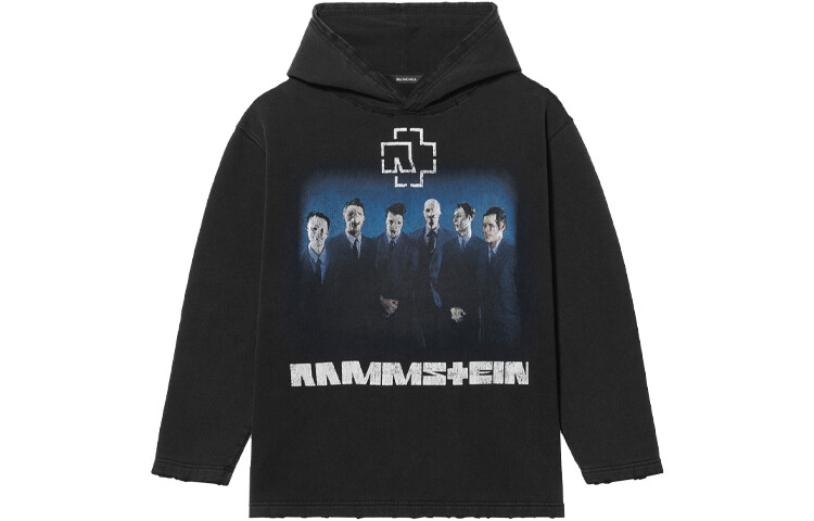 

Толстовка женская Balenciaga Rammstein, черный