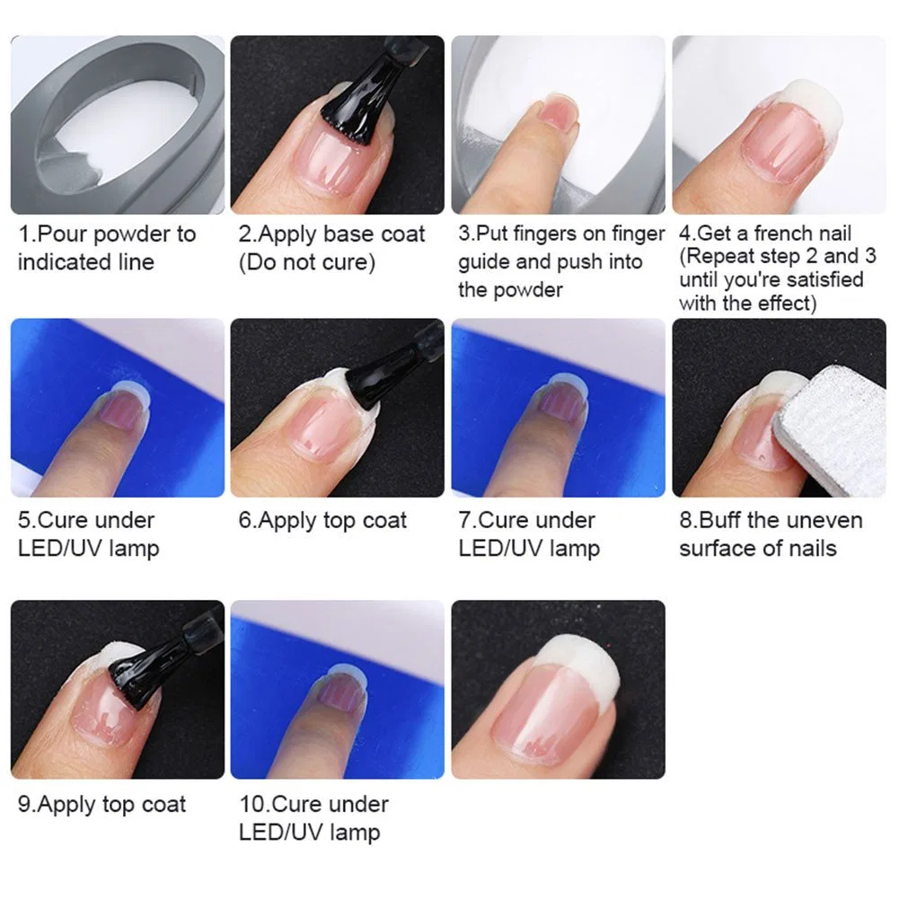 Контейнер для пудры для французского маникюра от Nail Dip ‎Brrnoo — фото 2