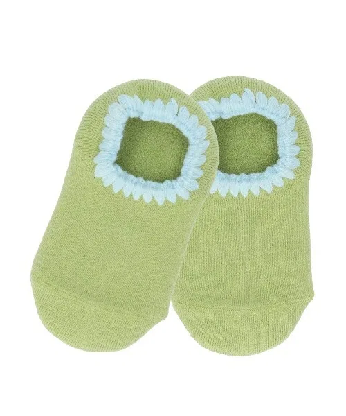 Детские носки NAIGAI COMFORT с рисунком в виде ракушек и нескользящей подошвой 04558001