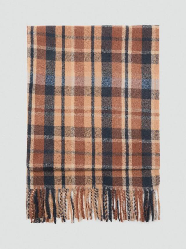 

Шарф в клетку Albillo Mango, Brown