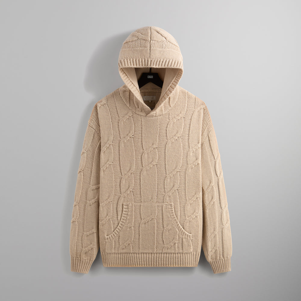 

Худи Kith Knit Elliot Hoodie, цвет Sandy Heather