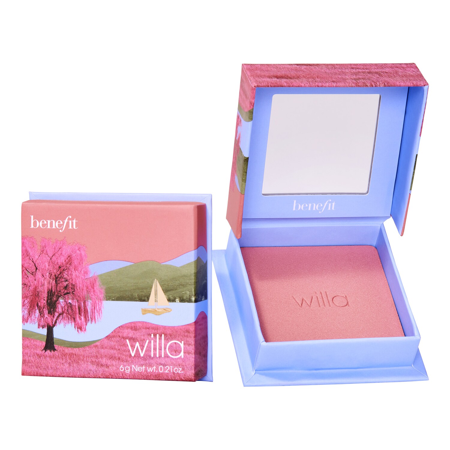 

Румяна нежно-розового оттенка Willa Benefit Cosmetics, Full Size (6 g)