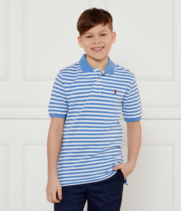 

Рубашка поло Regular fit Polo Ralph Lauren, синий