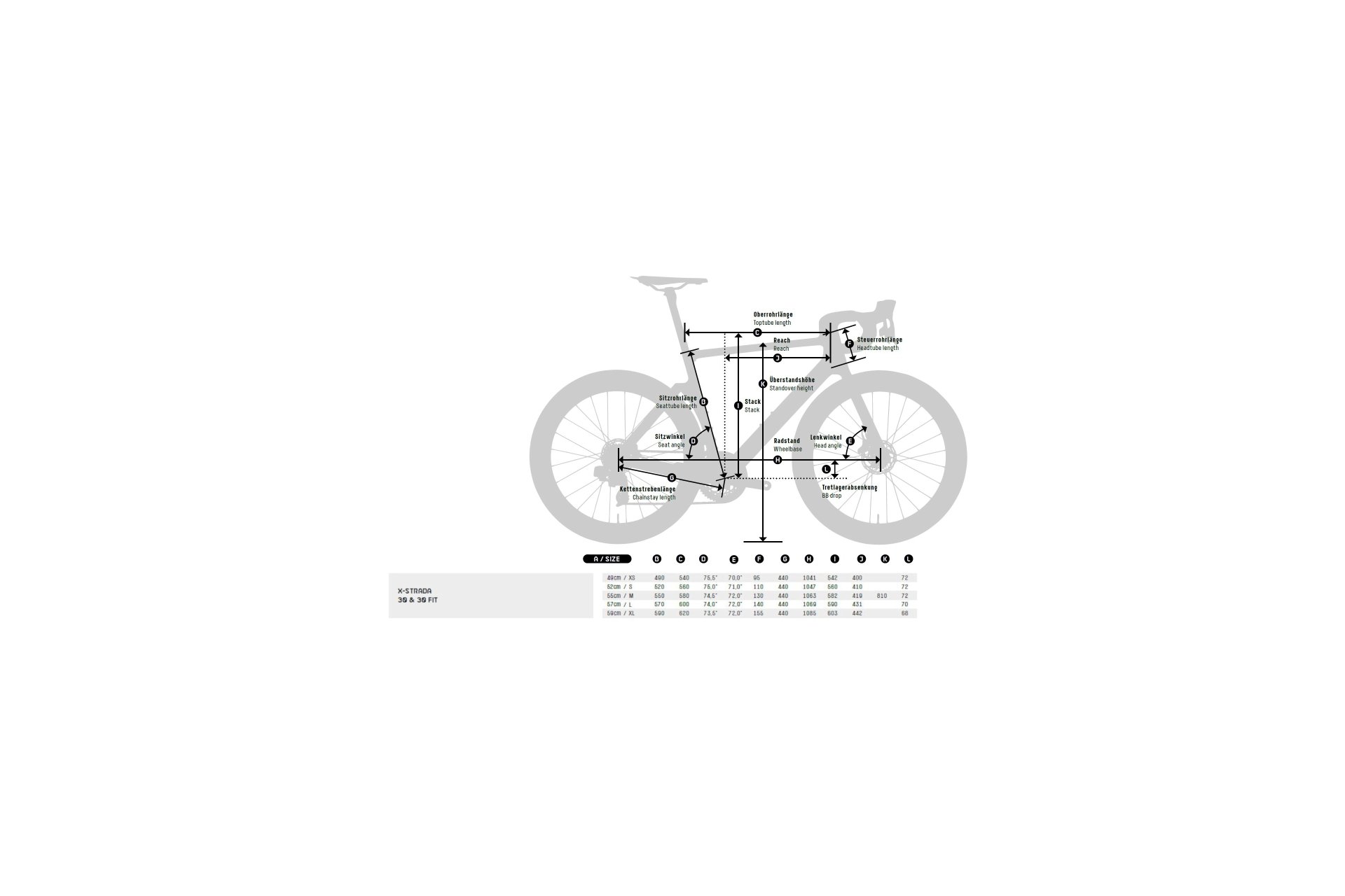Кроссовый велосипед KTM X-Strada 30 Fit - 28 дюймов - Diamant - Aktion, цвет Orange|flaming black (orange) — фото 2